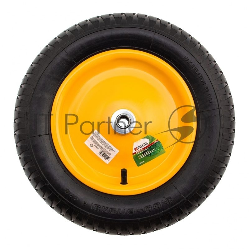 Колесо пневматическое, 3.00-8, D360 мм, подш. внут. диам. 16мм, длина оси 92мм// Palisad