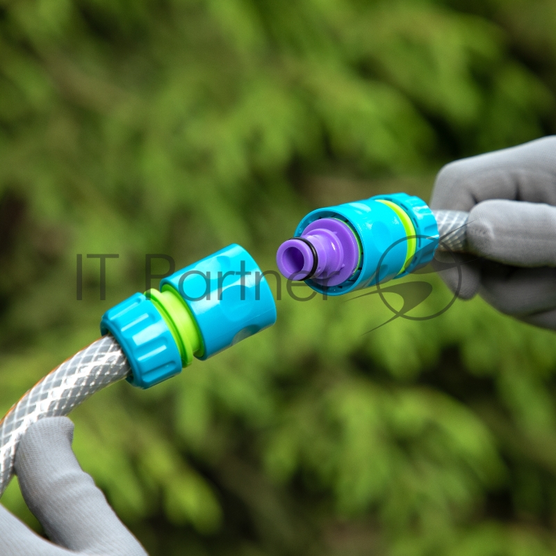 Переходник-соединитель пластмассовый, штуцерный// Palisad