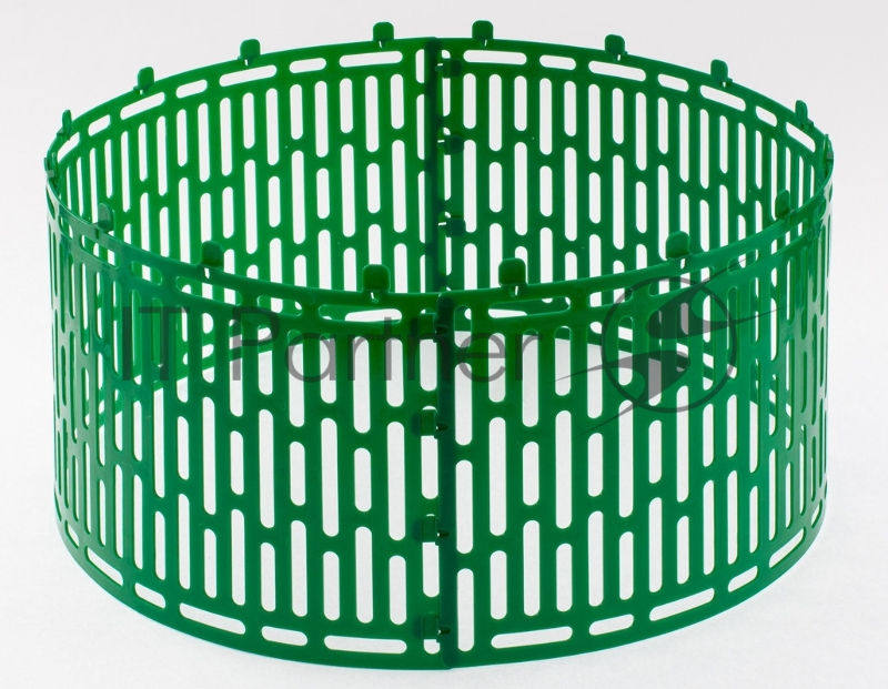 Протектор для защиты стволов деревьев, комплект 4 шт., зеленый// Palisad