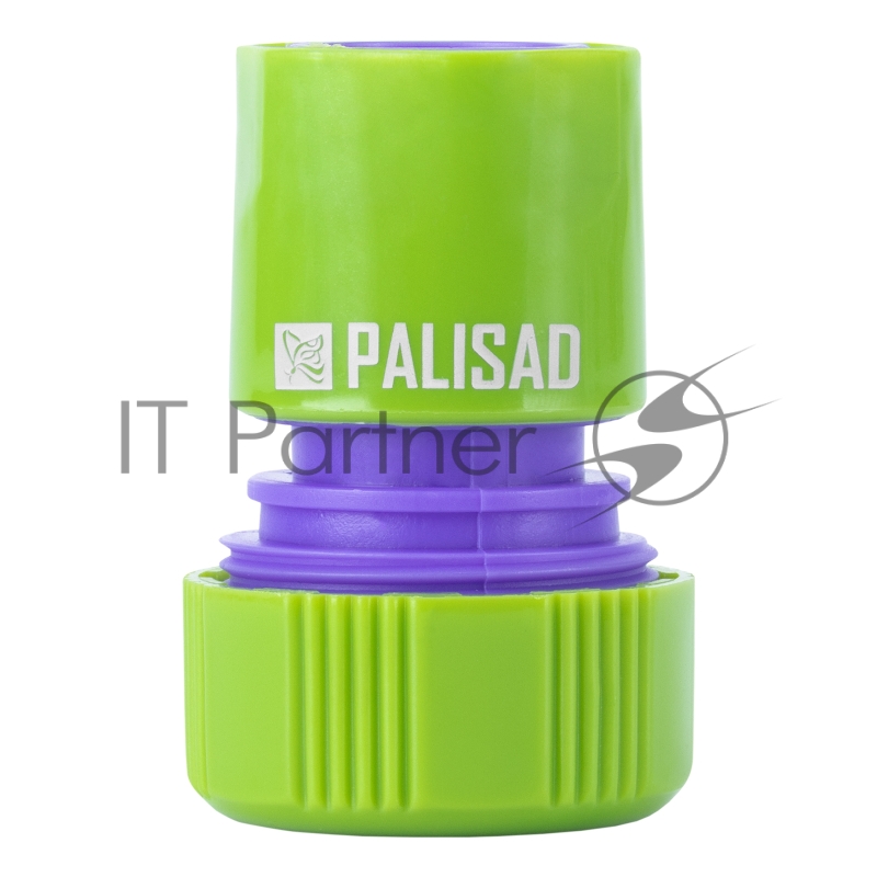 Соединитель-адаптер пластмассовый, 3/4, внешняя резьба, соединитель шланга 3/4// Palisad