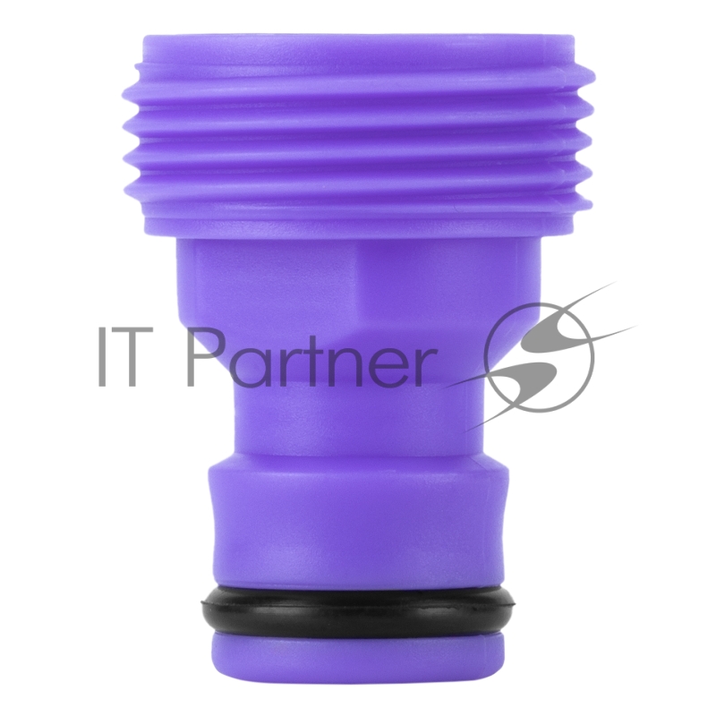 Соединитель-адаптер пластмассовый, 3/4, внешняя резьба, соединитель шланга 3/4// Palisad