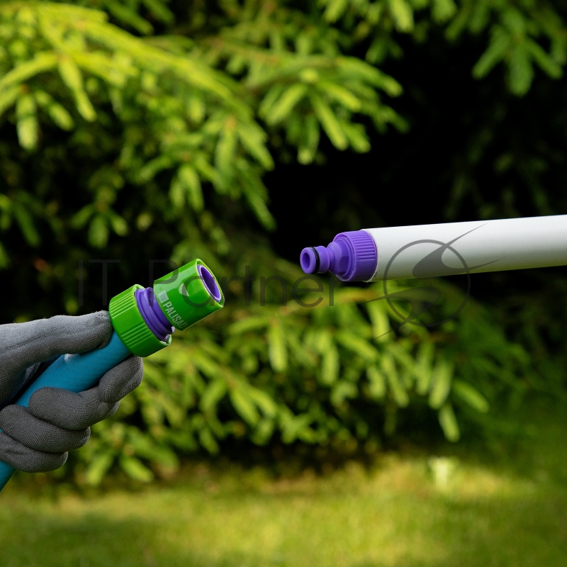 Соединитель-адаптер пластмассовый, 3/4, внешняя резьба, соединитель шланга 3/4// Palisad