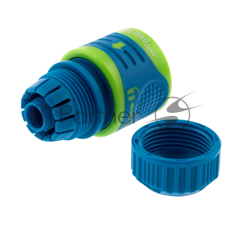 Соединитель для шланга 1/2 двухкомпонентный, LUXE// Palisad