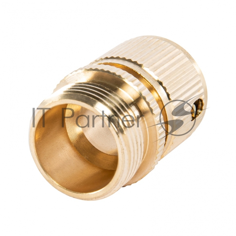Соединитель латунный быстросъемный, внешняя резьба 3/4, посадочный D 3/4// Palisad