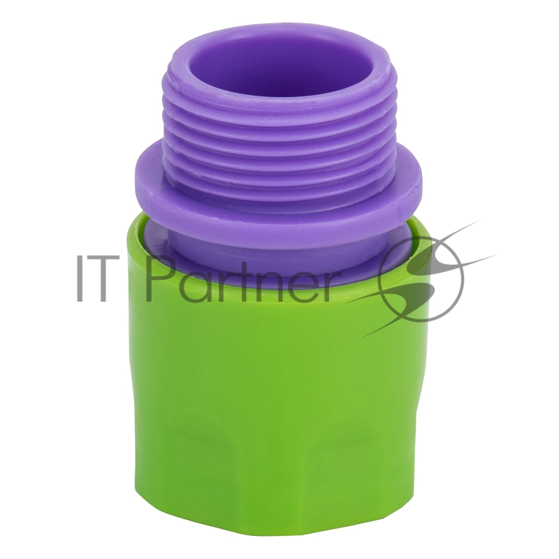 Соединитель пластмассовый быстросъемный, внешняя резьба 3/4// Palisad