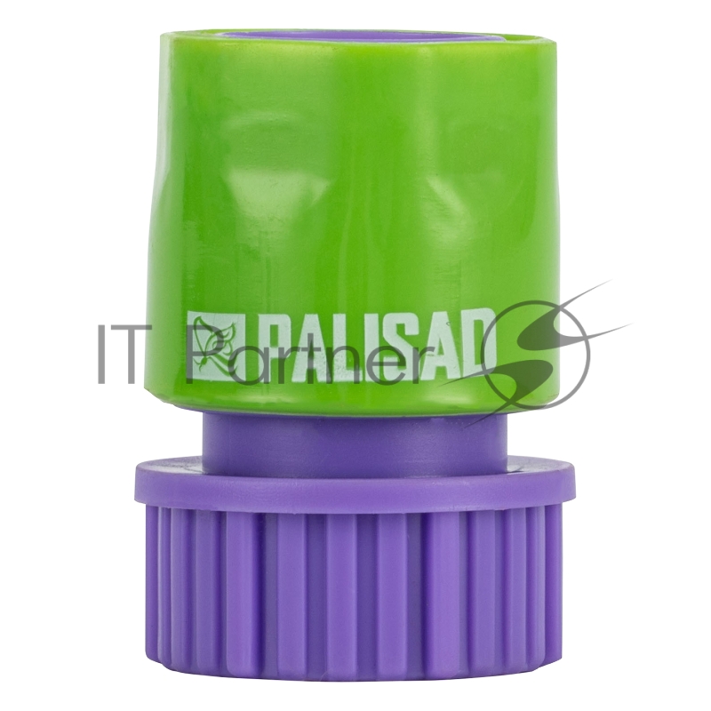 Соединитель пластмассовый быстросъемный, внутренняя резьба 3/4, аквастоп// Palisad