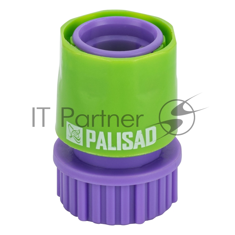 Соединитель пластмассовый быстросъемный, внутренняя резьба 3/4, аквастоп// Palisad