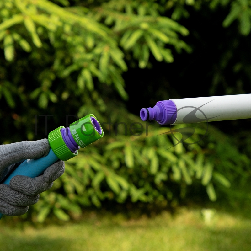 Соединитель пластмассовый быстросъемный для шланга 3/4// Palisad