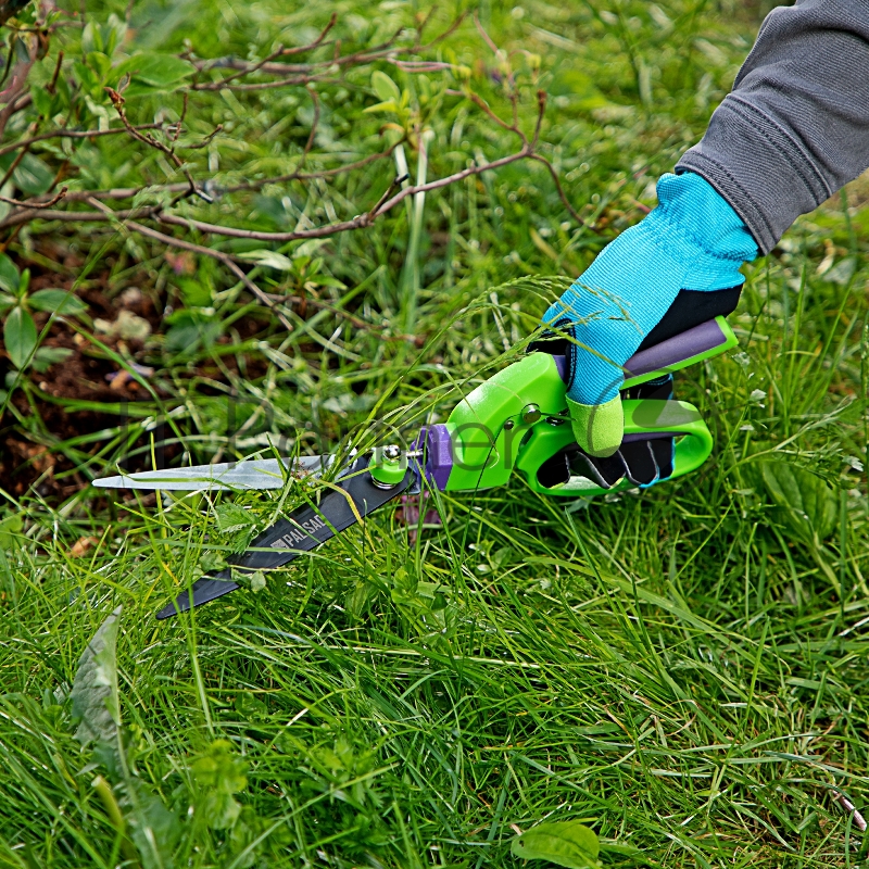 Ножницы газонные, 350 мм, пластиковые обрезиненные рукоятки// Palisad