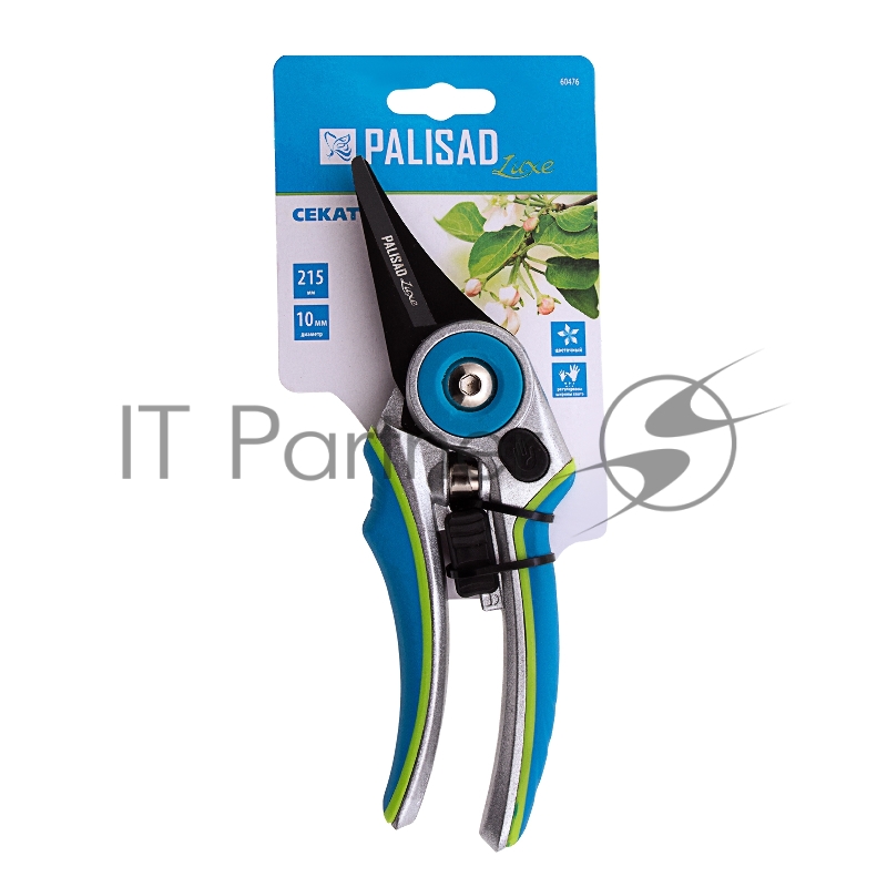 Секатор цветочный, 215 мм, регулировка захвата, алюминиевые рукоятки, LUXE// Palisad
