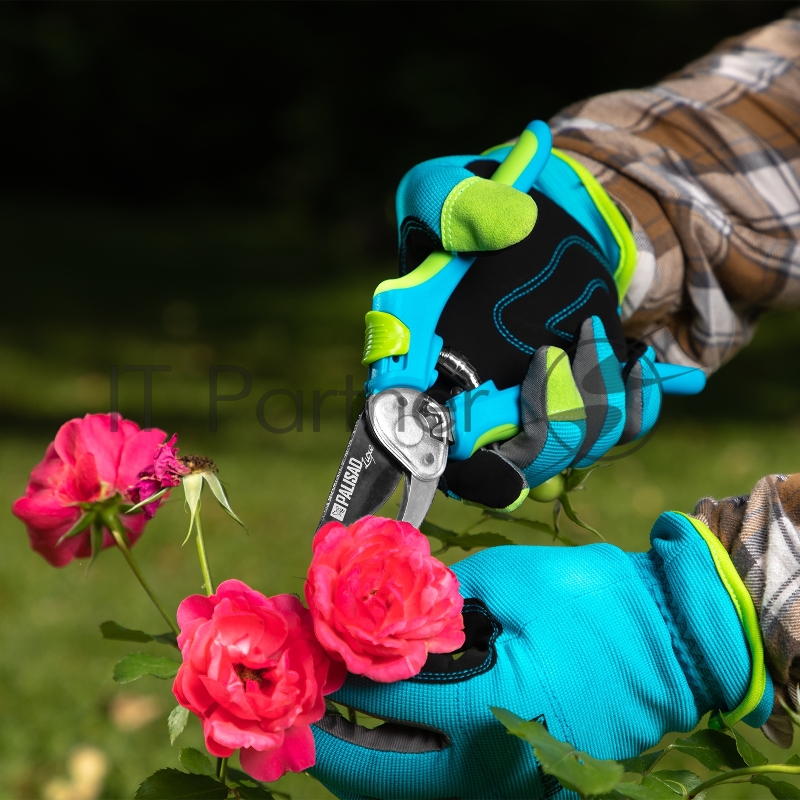 Секатор прямого реза, 205 мм, двухкомпонентные рукоятки, LUXE// Palisad