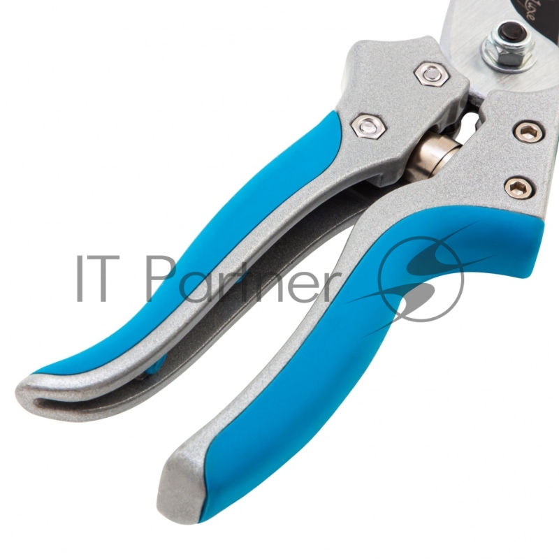 Секатор прямого реза, 205 мм, металлические обрезиненные рукоятки, LUXE// Palisad