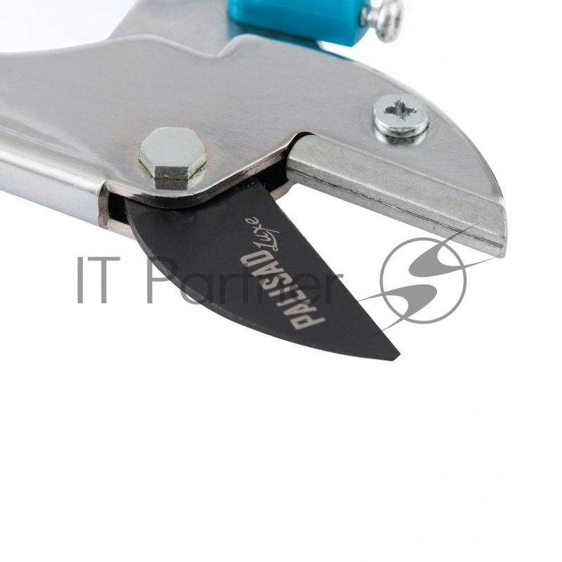 Секатор с наковальней, 170 мм, усиленный, рукоятки в ПВХ-оболочке, LUXE// Palisad