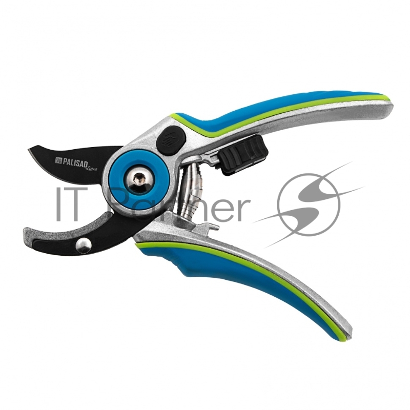 Секатор с наковальней, 205 мм, регулировка захвата, алюминиевые рукоятки, LUXE// Palisad