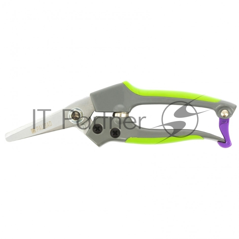 Секатор цветочный, 180 мм, металлические обрезиненные рукоятки// Palisad