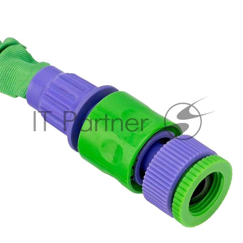 Набор поливочный, усиленый растягивающийся шланг 15м, 7-реж пистолет, соед., адаптер// Palisad