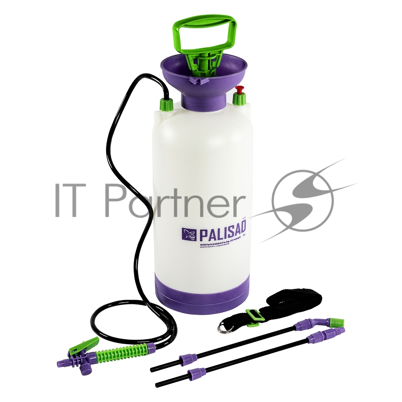 Опрыскиватель 7 л, ручной, усиленный, с горловиной, насосом, шлангом, разбрызгивателем// Palisad