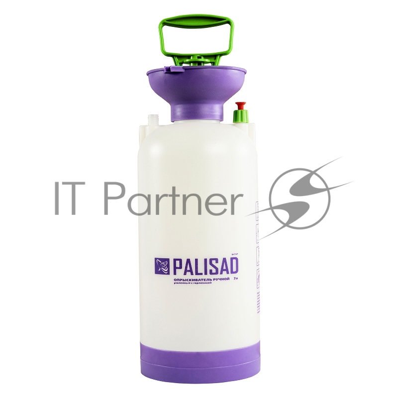 Опрыскиватель 7 л, ручной, усиленный, с горловиной, насосом, шлангом, разбрызгивателем// Palisad