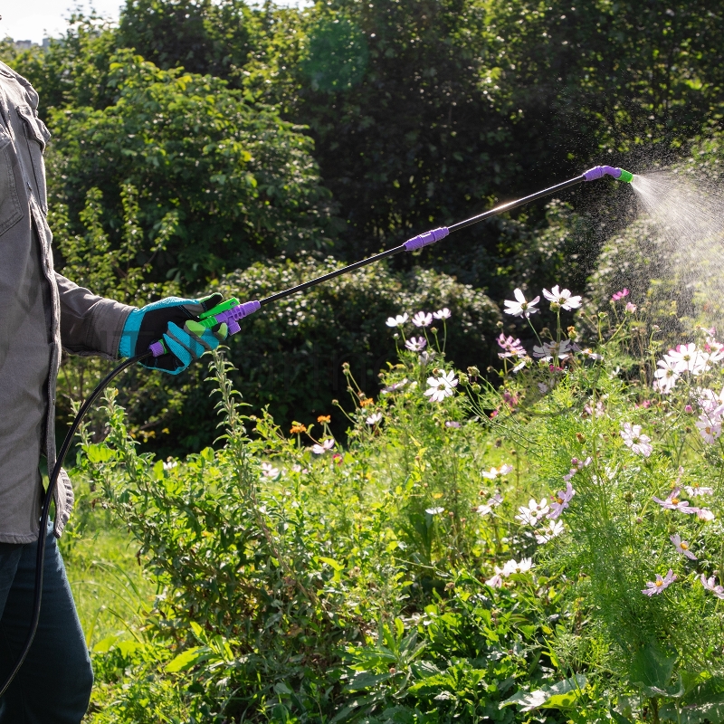 Опрыскиватель 7 л, ручной, усиленный, с горловиной, насосом, шлангом, разбрызгивателем// Palisad
