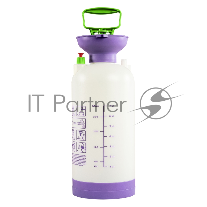 Опрыскиватель 7 л, ручной, усиленный, с горловиной, насосом, шлангом, разбрызгивателем// Palisad