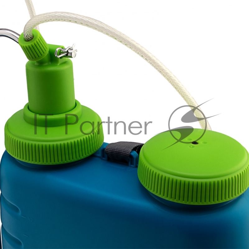 Опрыскиватель ранцевый, 12л., с насосом, шлангом, разбрызгивателем, LUXE// Palisad