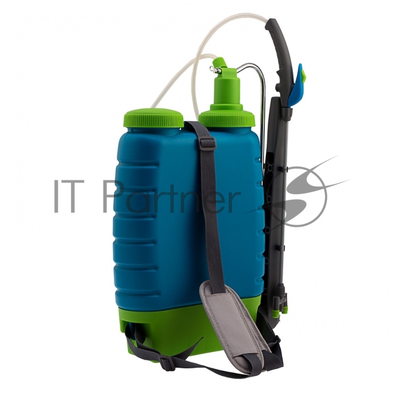 Опрыскиватель ранцевый, 12л., с насосом, шлангом, разбрызгивателем, LUXE// Palisad