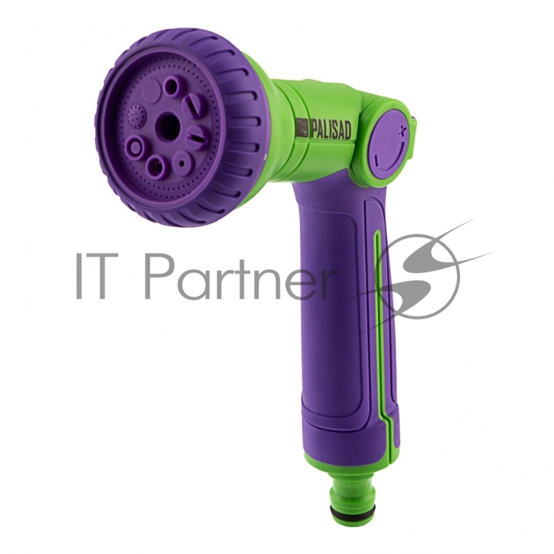 Пистолет-распылитель, 8 режимов, двухкомпонентная рукоятка// Palisad