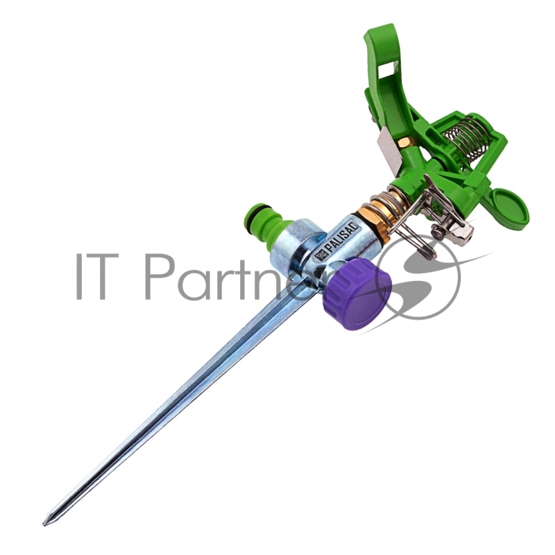 Разбрызгиватель латунный, импульсный, с регулировкой угла горизонт. распыления до 26 м// Palisad