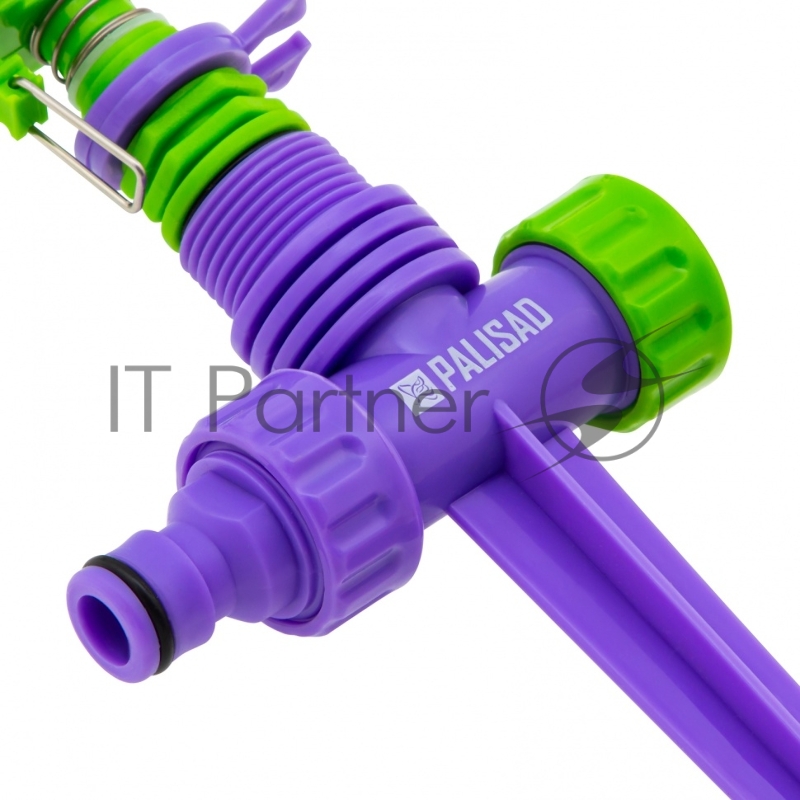 Разбрызгиватель пластиковый, импульсный, с регулировкой угла горизонт. распыления до 26 м// Palisad