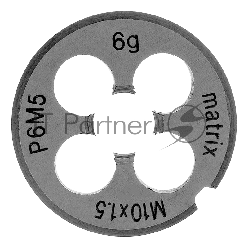 Плашка М10 х 1,5 мм, HSS// Matrix