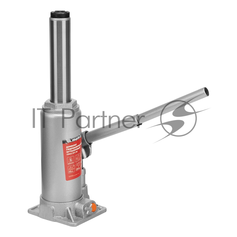 Домкрат гидравлический бутылочный, 8 т, h подъема 230–457 мм// Matrix