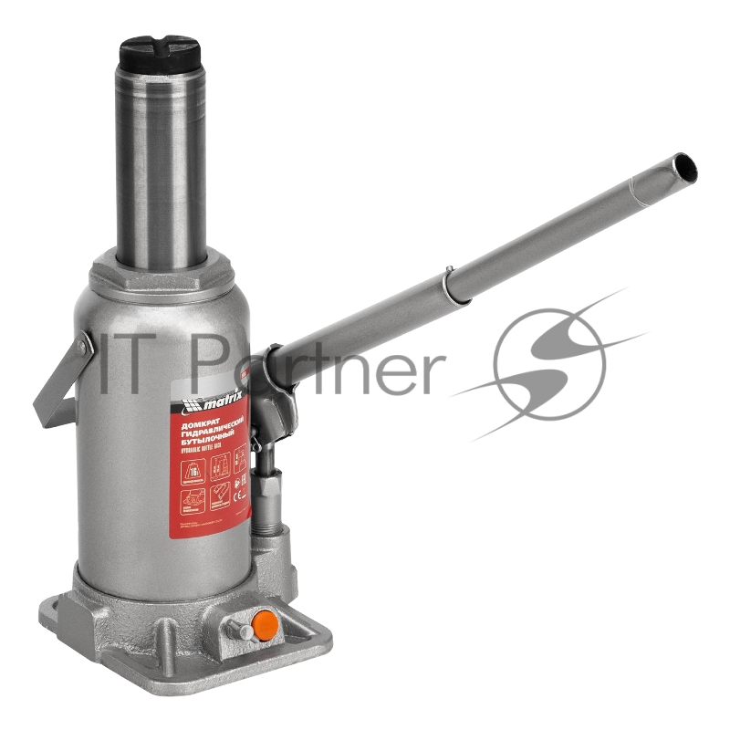 Домкрат гидравлический бутылочный, 16 т, h подъема 230–460 мм// Matrix