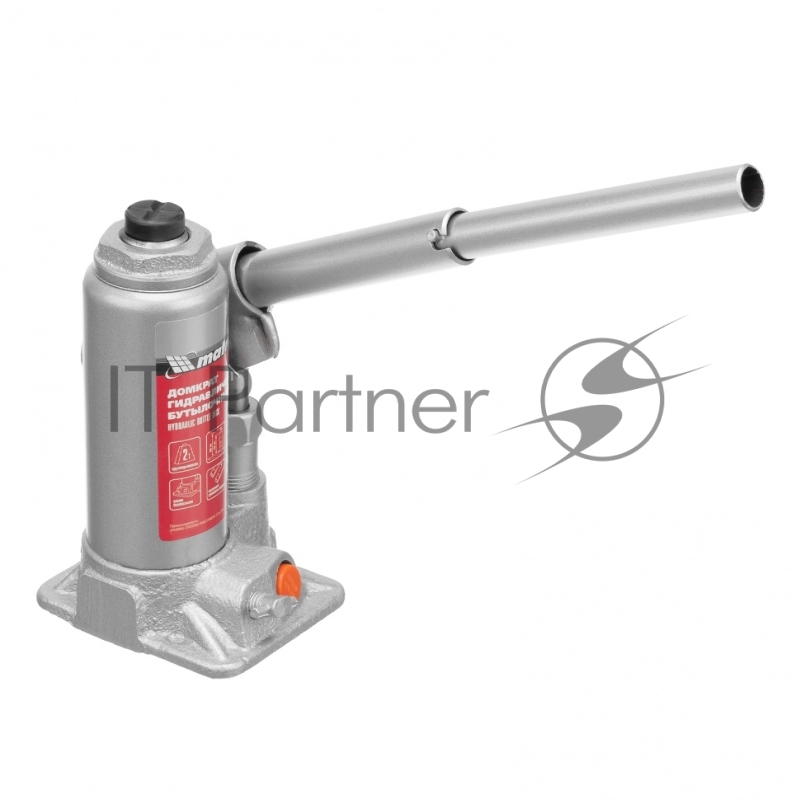 Домкрат гидравлический бутылочный, 2 т, h подъема 158–308 мм// Matrix