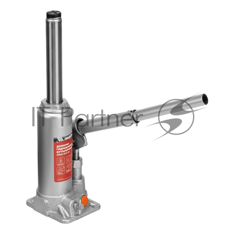 Домкрат гидравлический бутылочный, 2 т, h подъема 181–345 мм// Matrix