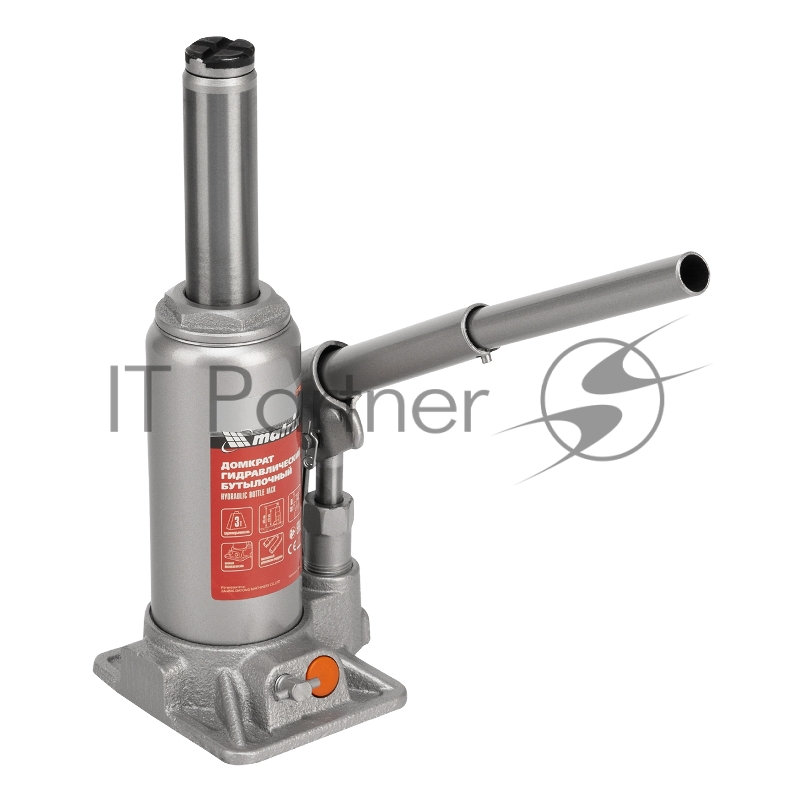 Домкрат гидравлический бутылочный, 3 т, h подъема 178–343 мм// Matrix