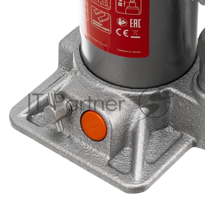 Домкрат гидравлический бутылочный, 3 т, h подъема 178–343 мм// Matrix