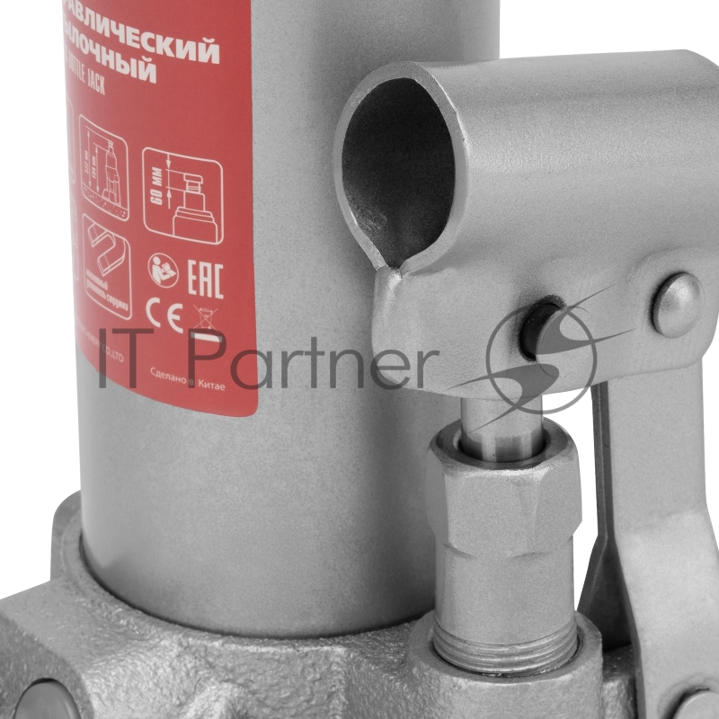 Домкрат гидравлический бутылочный, 4 т, h подъема 194–372 мм, в пласт. кейсе// Matrix