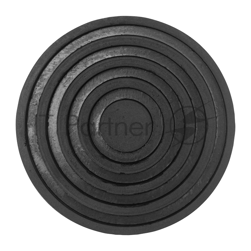 Резиновая опора для подкатного домкрата универсальная, с увеличенной высотой, Россия// Matrix