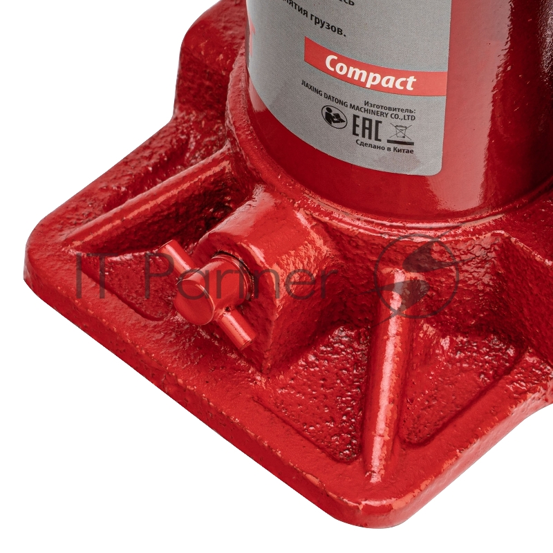 Домкрат гидравлический бутылочный, 5 т, h подъема 180-340 мм, Compact// Sparta