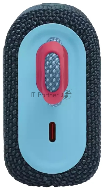 Динамик JBL Портативная акустическая система JBL GO 3 синяя/розовая