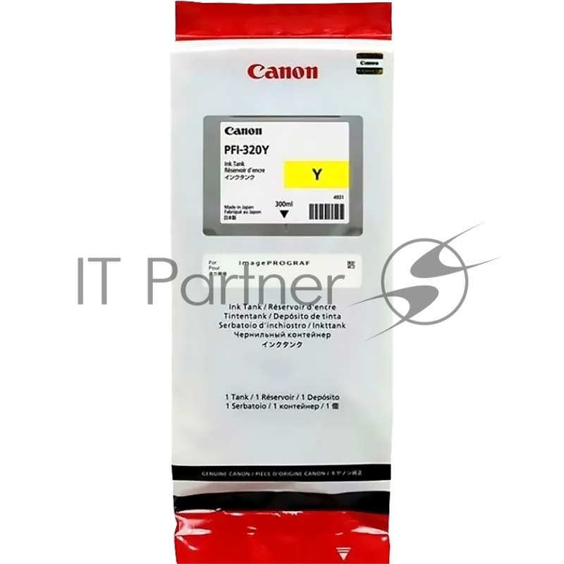 Картридж/ Canon Ink PFI-320Y yellow