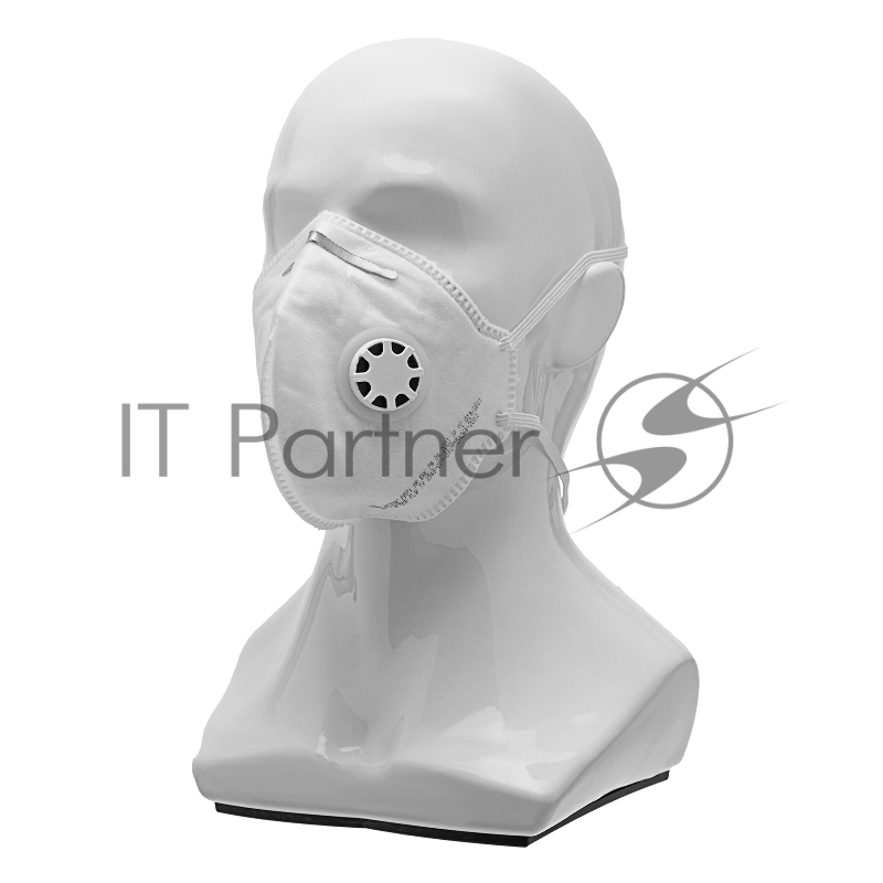 Полумаска фильтрующая складная, модель ИСТОК, с клапаном выдоха FFP1 NR// Россия