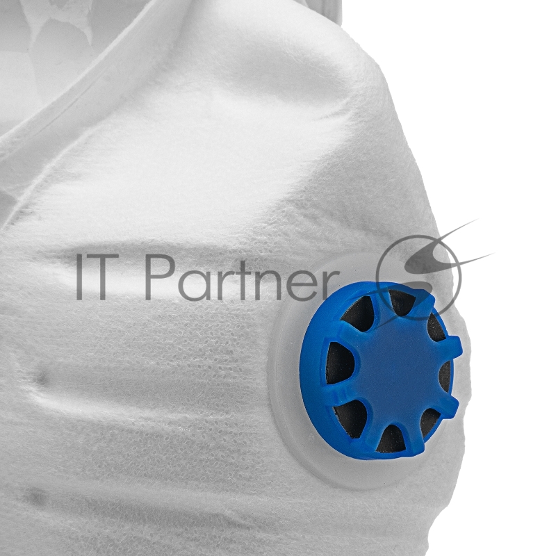 Полумаска фильтрующая формованная, модель ИСТОК, с клапаном выдоха, FFP1 NR,10шт// Россия