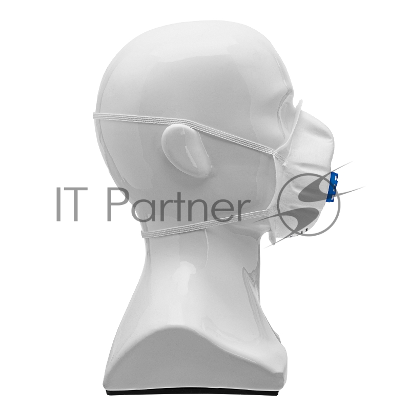 Полумаска фильтрующая формованная, модель ИСТОК, с клапаном выдоха, FFP2 NR// Россия