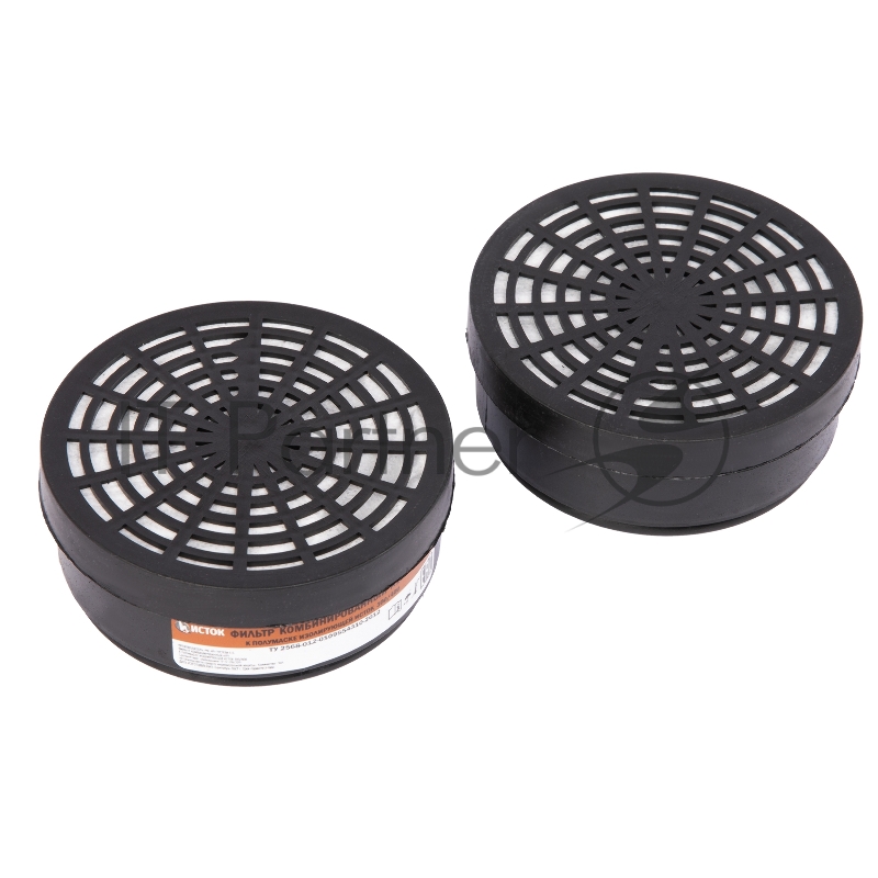 Фильтр комбинированный к полумаске изолирующей ИСТОК 300/400, А1Р1, 2 шт.// Россия