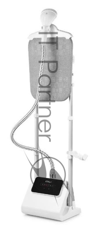 Отпариватель напольный Kitfort КТ-9122 1800Вт белый/серый