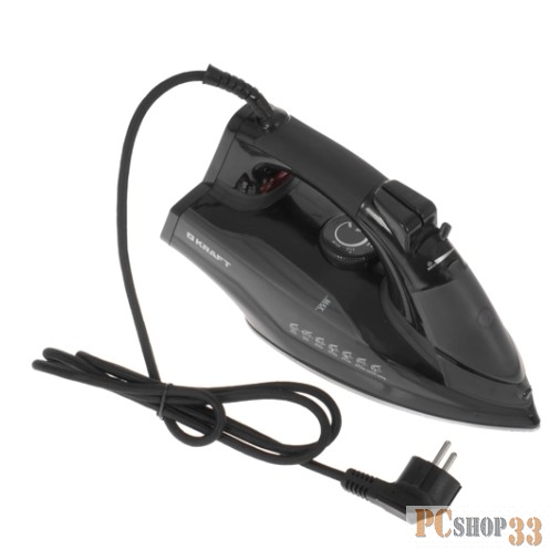 Утюг KRAFT KF-CI2220, 2200Вт, черный