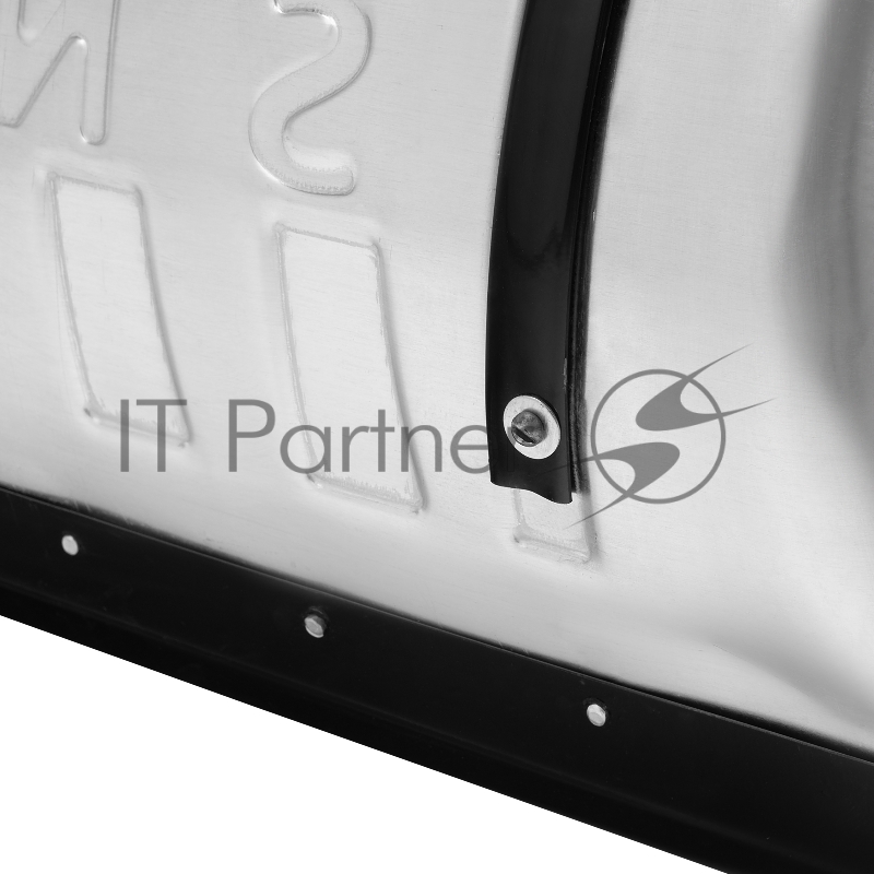 Движок для уборки снега алюминиевый, 750х420х1120 мм, усиленный, стальная рукоятка, Россия// Сибртех