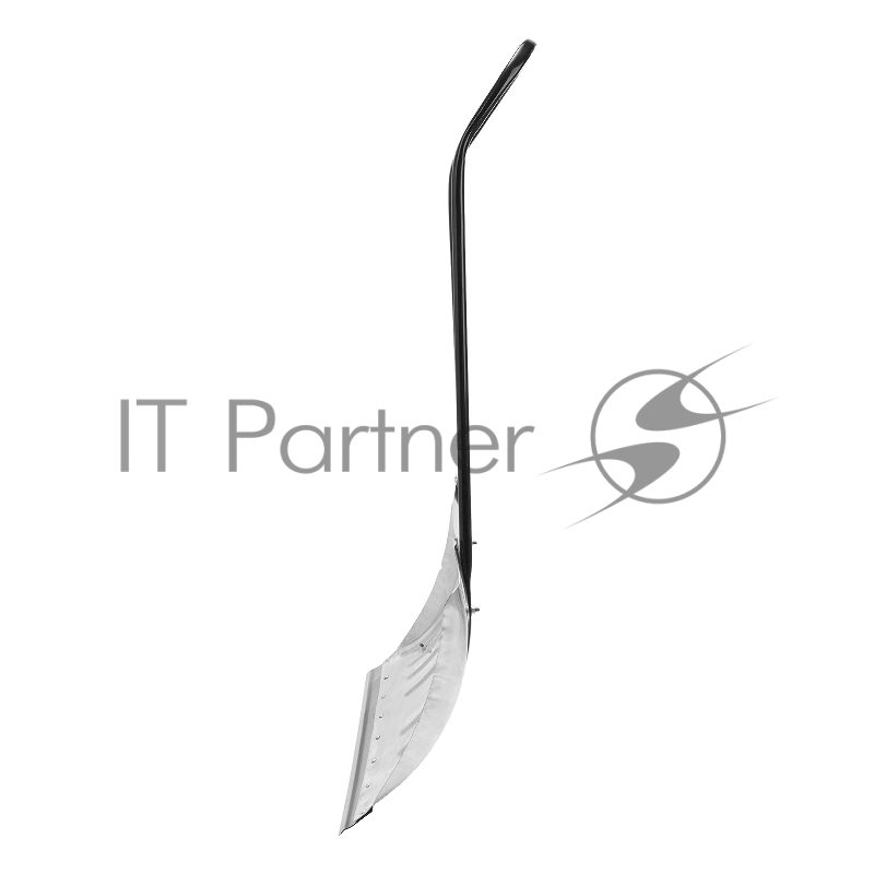 Движок для уборки снега алюминиевый, 750х420х1120 мм, усиленный, стальная рукоятка, Россия// Сибртех