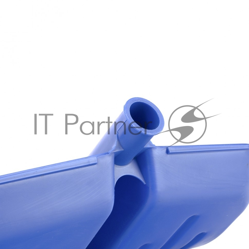 Лопата для уборки снега пластиковая, синяя, 420х425 мм, без черенка, Россия// Сибртех